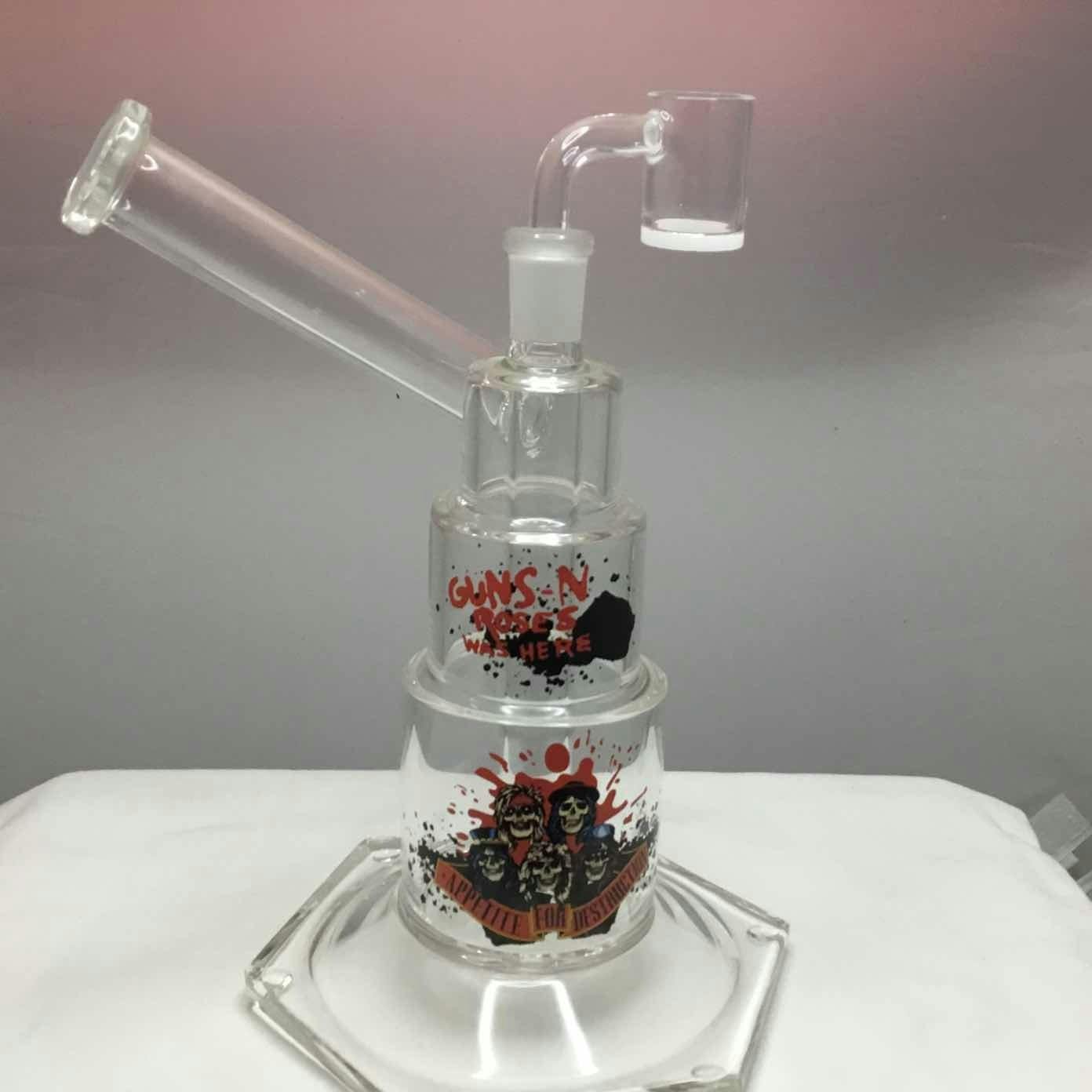 *ON SALE* $100 10" Guns and Roses Dab Rig