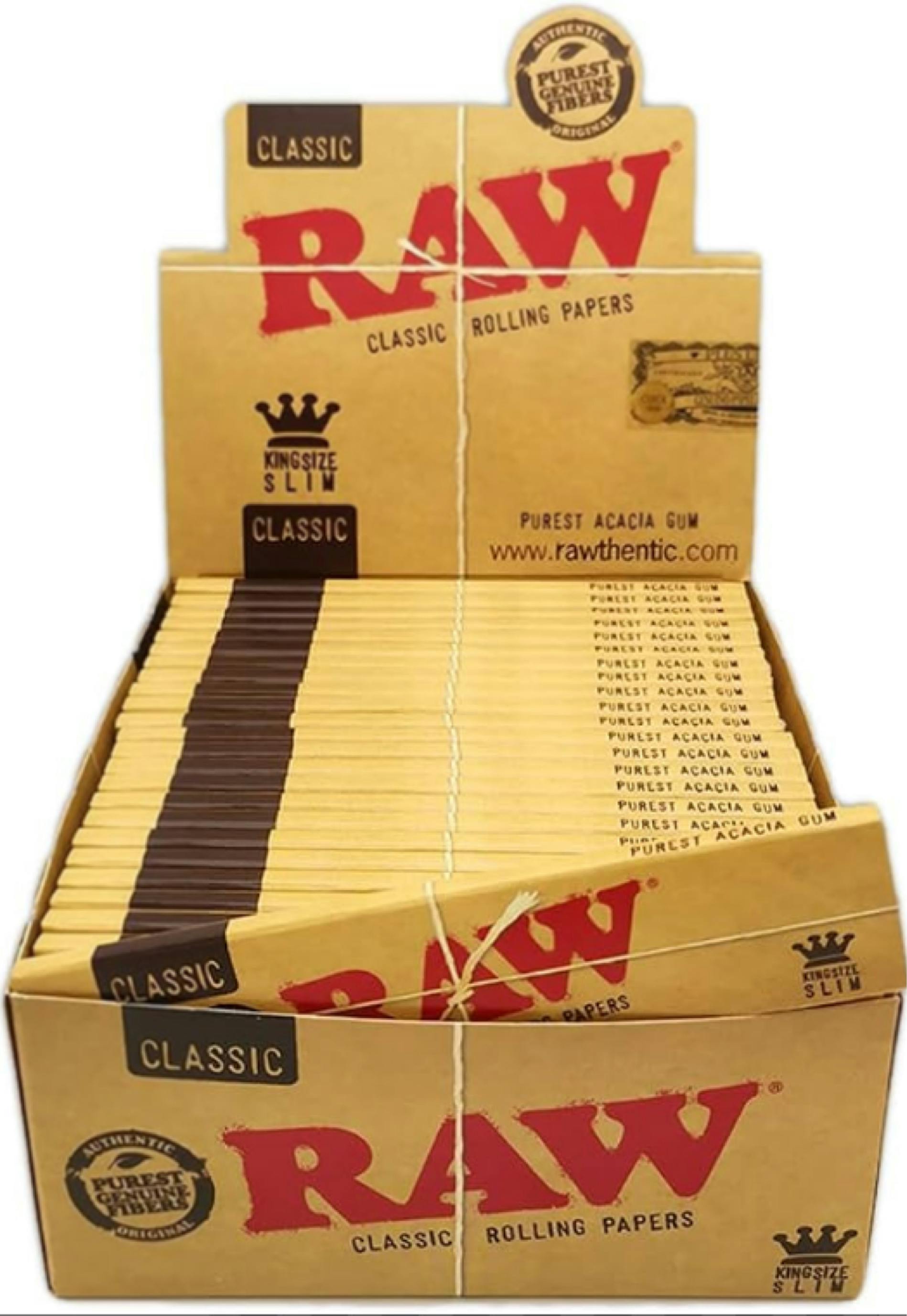 $3 | Raw King Slim Clasic Papers | MJ Wholesale | 881