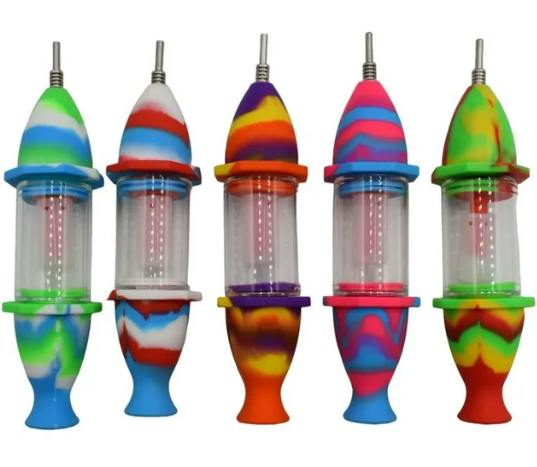 $20 | 7" Silicone Rocket Dab Straw | MJ Wholesale | 892