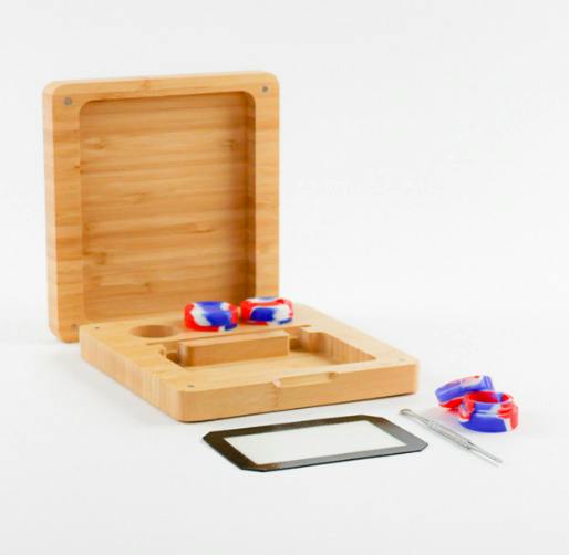 Bamboo - Dab Mat Tray Set