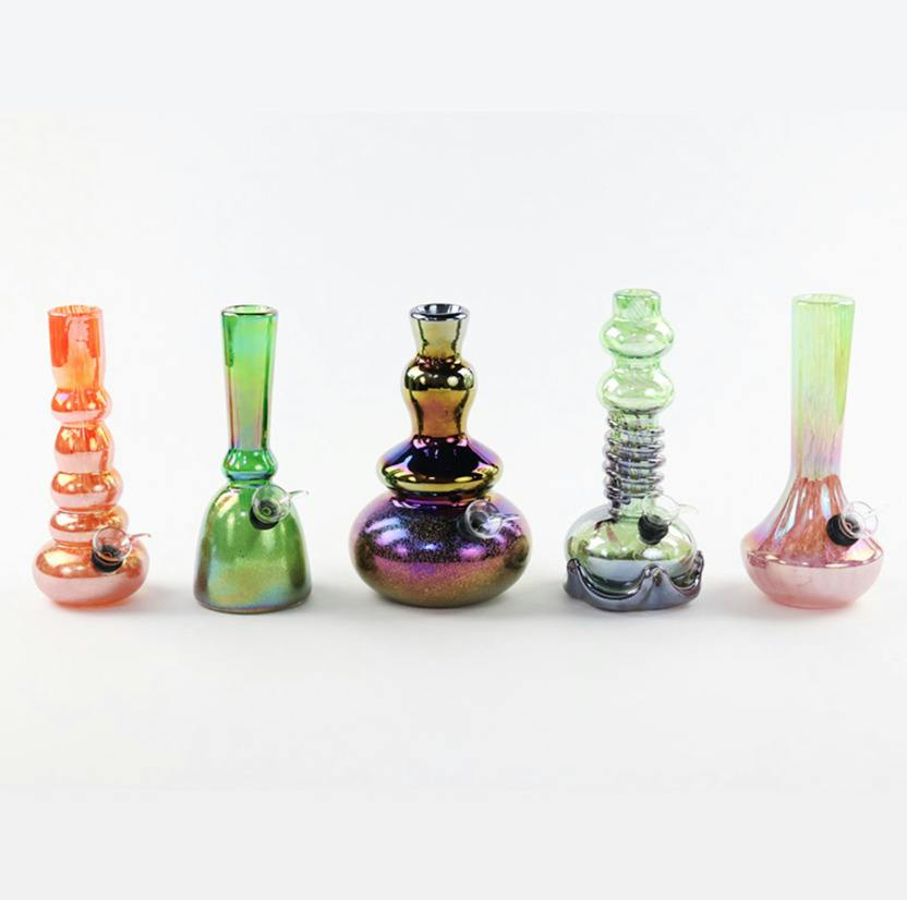 8" Soft Glass Water Pipe - Assorted