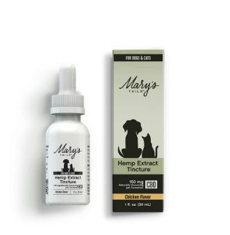 Mary's Tails - Pet Tincture - 150mg CBD - Chicken
