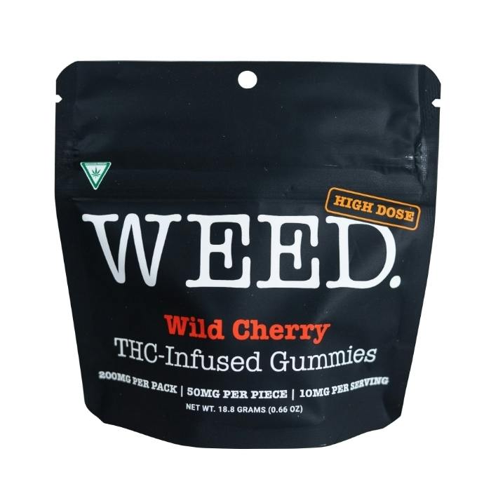 Weed. - Gummies - 200mg High Dose - Wild Cherry at Cloud Cannabis Cedar Springs Dispensary