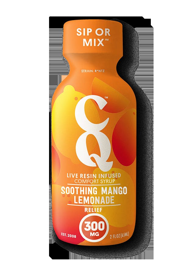 CQ - 2oz Live Resin Syrup - 200mg - 2:1 THC/CBD - Mango Lemonade