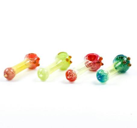 4.5" Knucklehead Fumed Hand Pipes - Assorted Colors