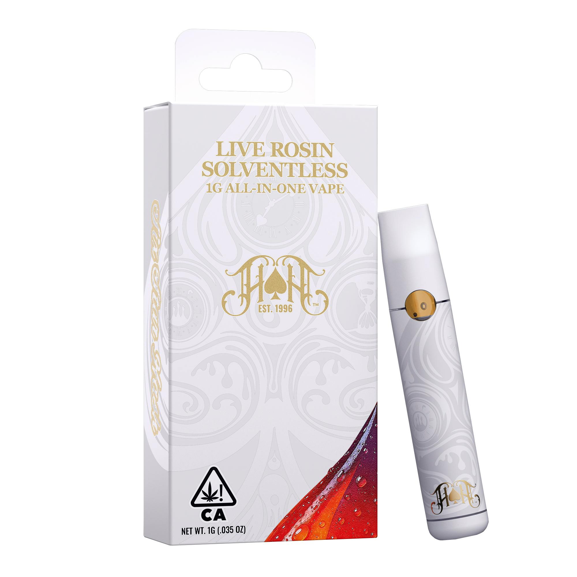 HEAVY HITTERS - ROSIN ALL IN ONE - NECTARINE JELLLY X CATCH A CLOUD FARMS - 1G