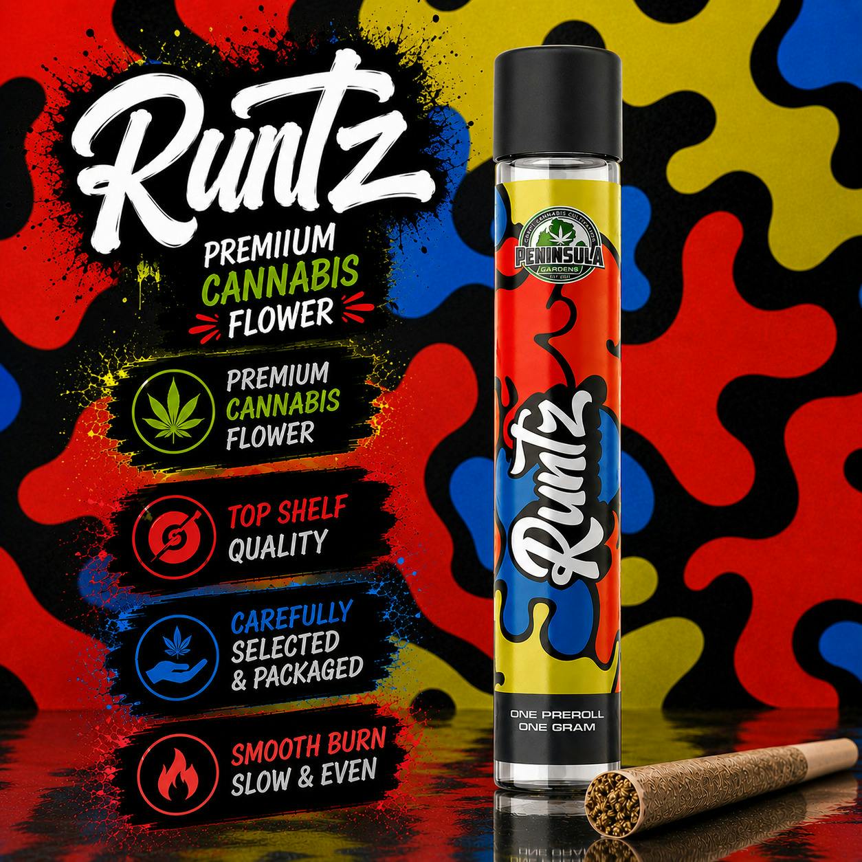 Peninsula Gardens | Runtz | Joint | 1g by Peninsula Gardens