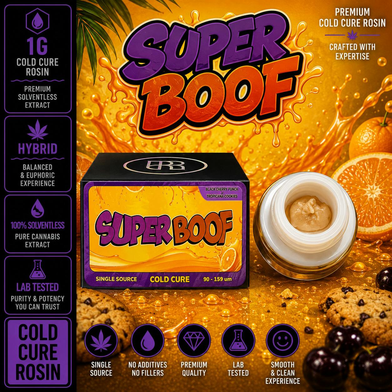 RKIVE | Superboof | Hybrid | 1G | Cold Cure Rosin | REC