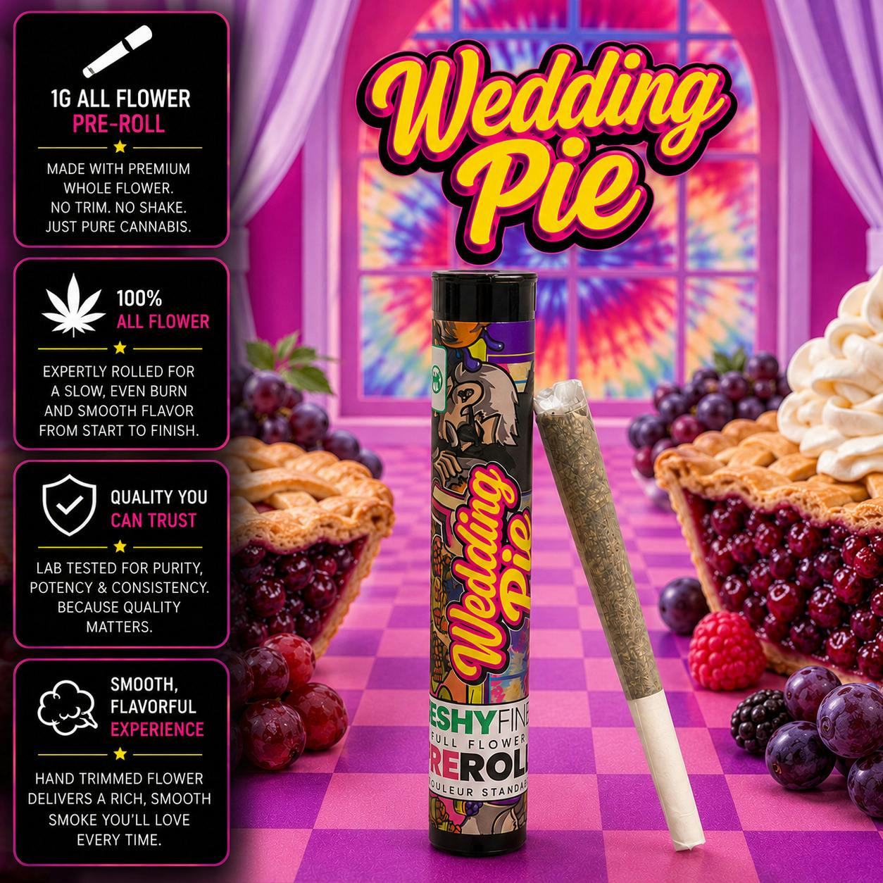 Wedding Pie | Joint | 1g by Freshy Fine