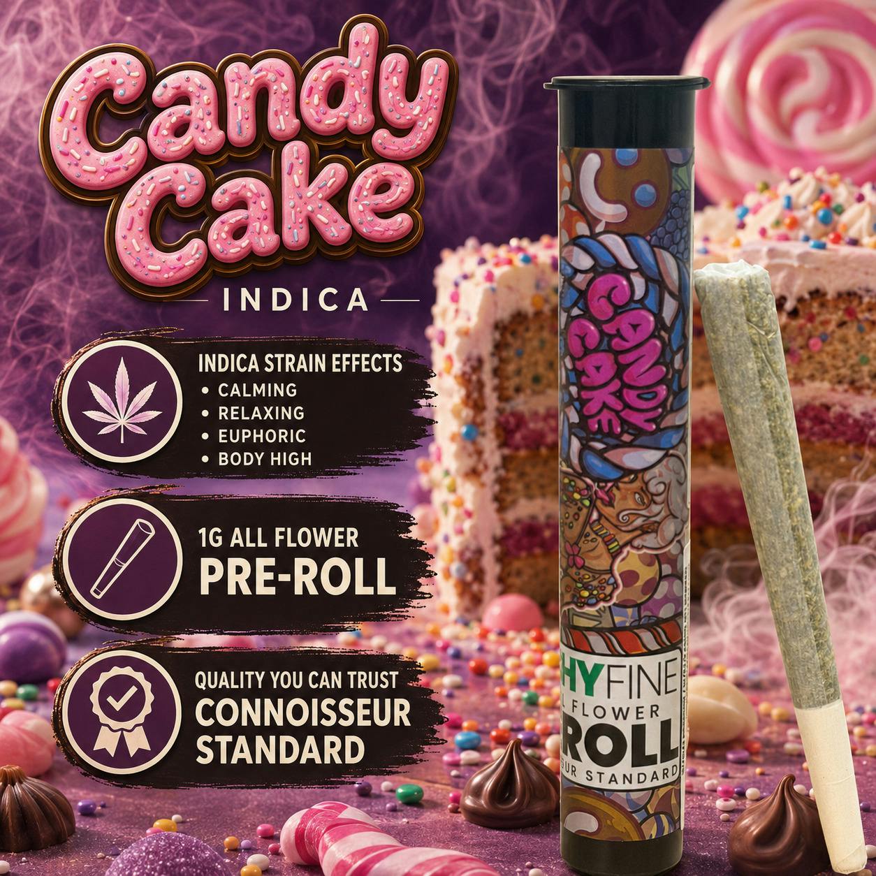 Candy Cake | Joint | 1g by Freshy Fine