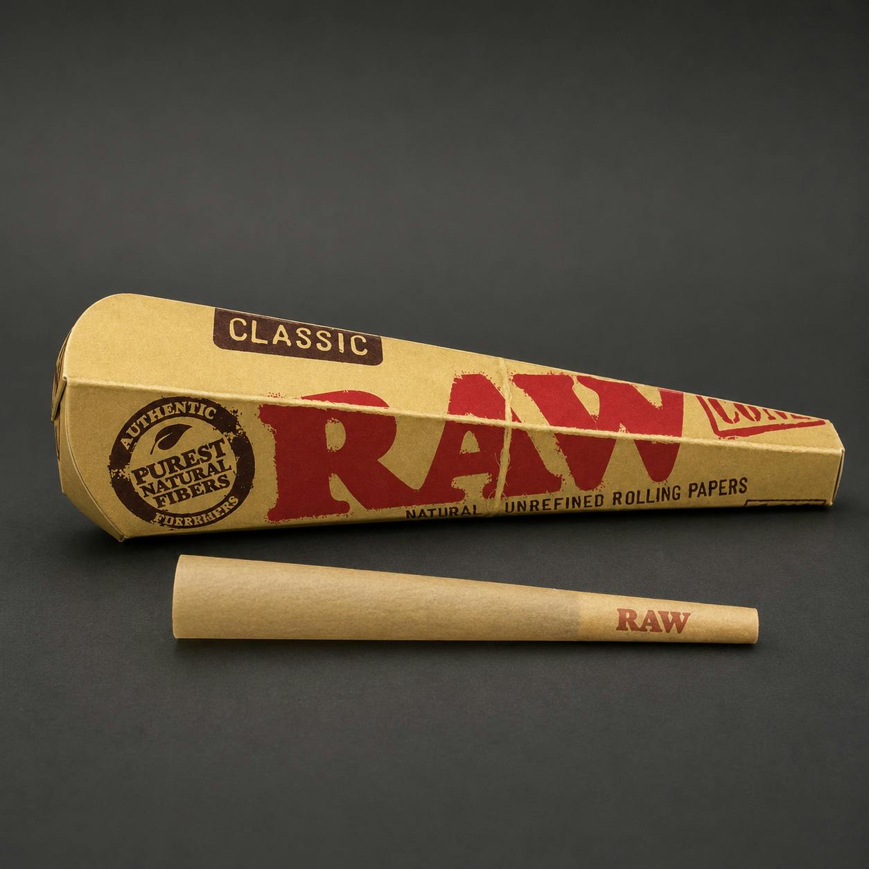 RAW | Size 1 1/4 | 6pk Cones at The H.U.B.