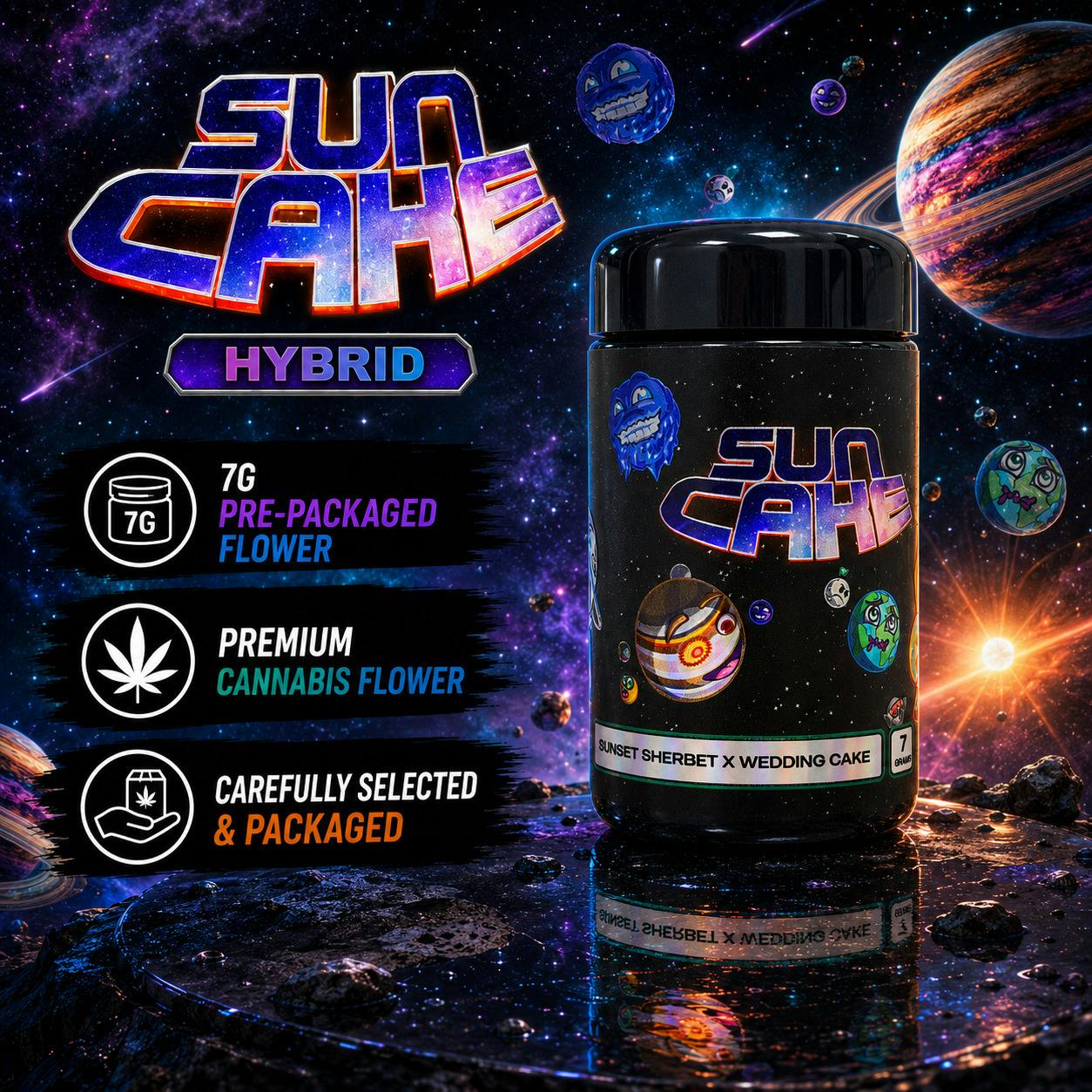 Sun Cake | Big Buds | 7g by Freshy Fine