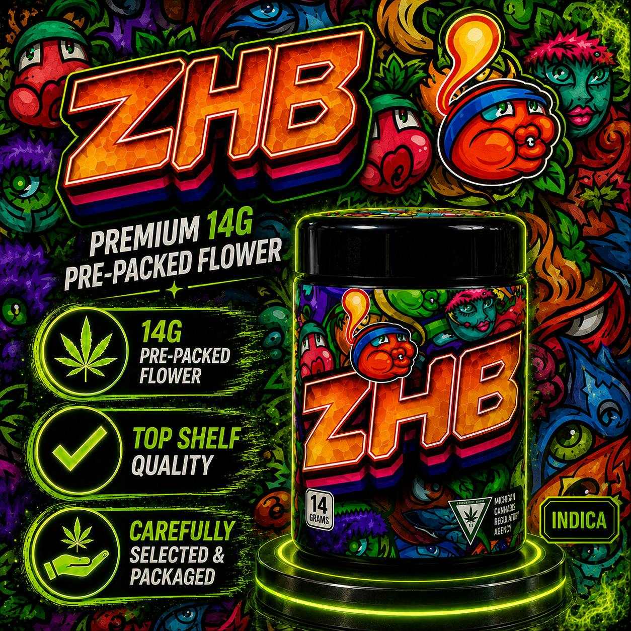 ZHB | Big Buds | 14g by Freshy Fine