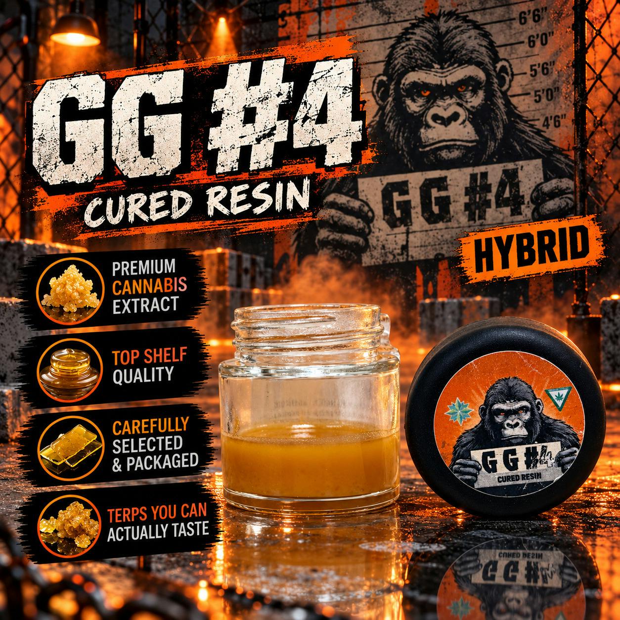 Harbor Farmz | GG #4 | Hybrid | 10G | Cured Resin | REC