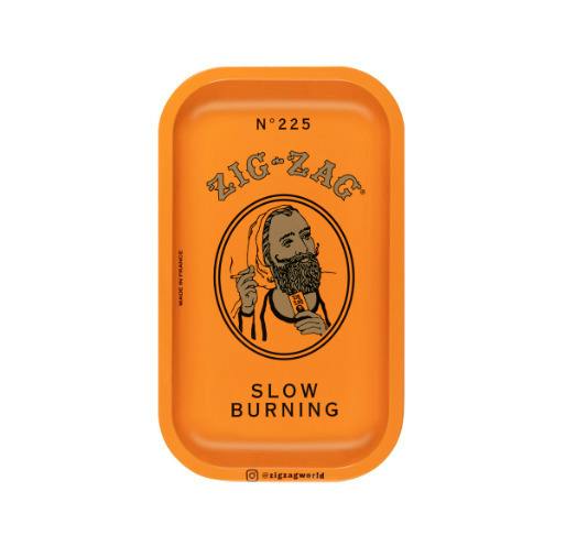 Zig Zag - Rolling Tray - SM - Orange