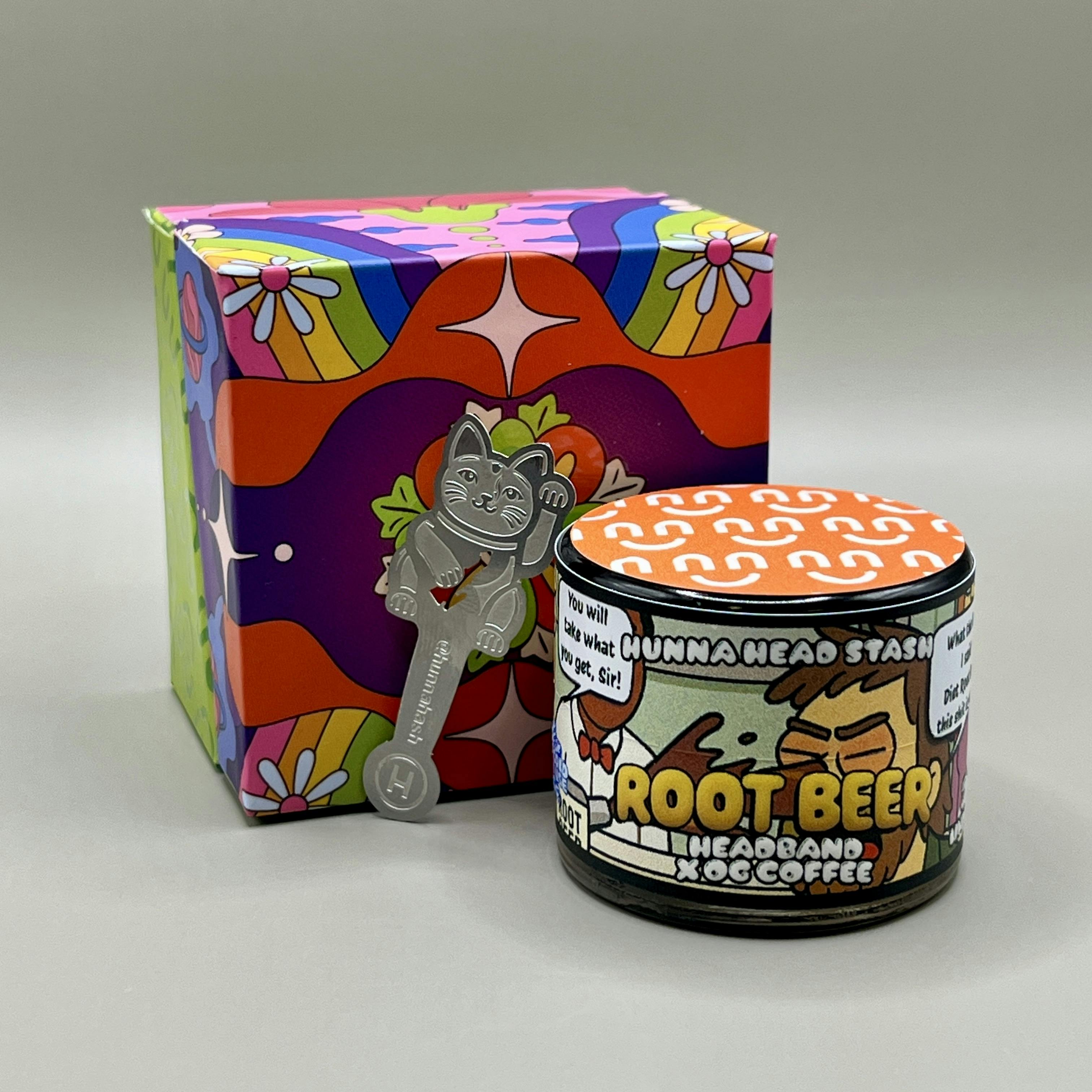 Hunna Hash - Head Stash - Live Rosin 2g - x Lyra - Root Beer