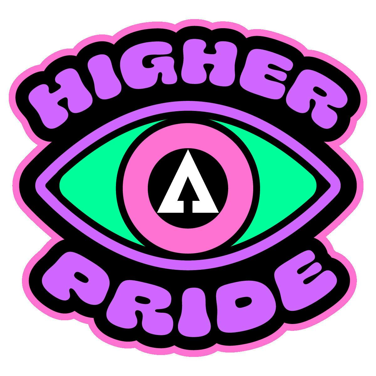 Higher Pride Eye Sticker