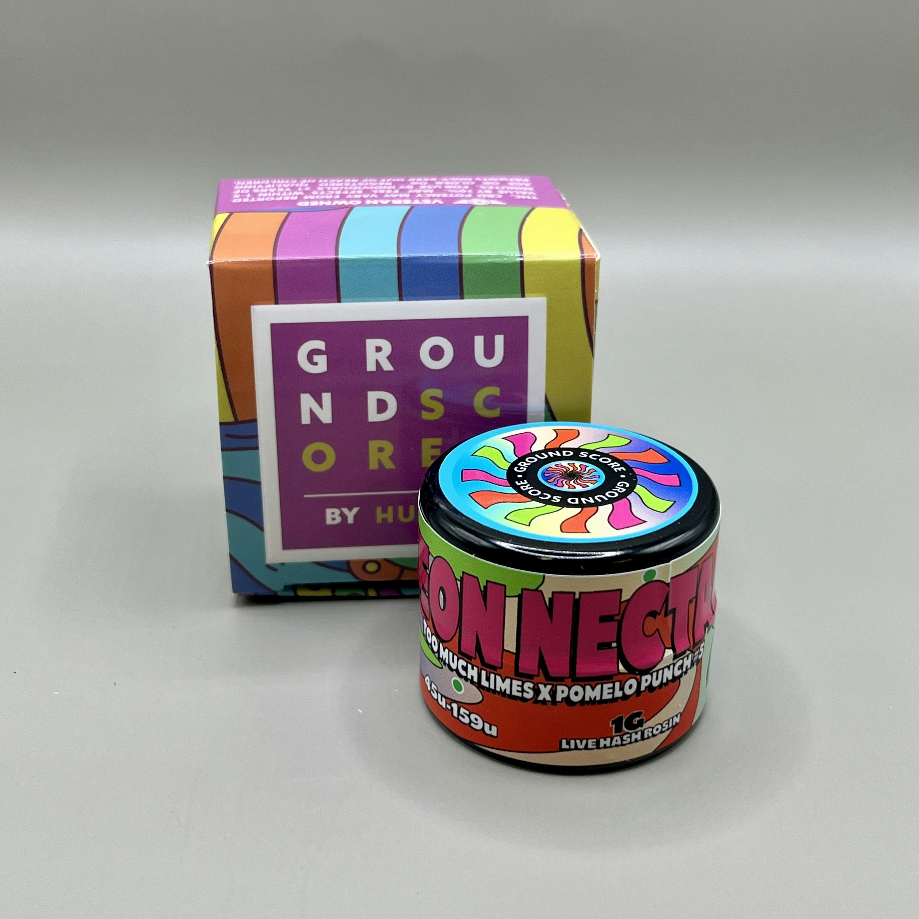Ground Score - Hash Rosin 1g - Neon Nectar