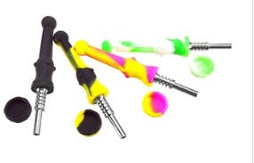 Silicone Nector Collector 14mm Titanium Tip