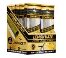 King Palm-Hemp Wrap-Mini Lemon Haze-2 pack