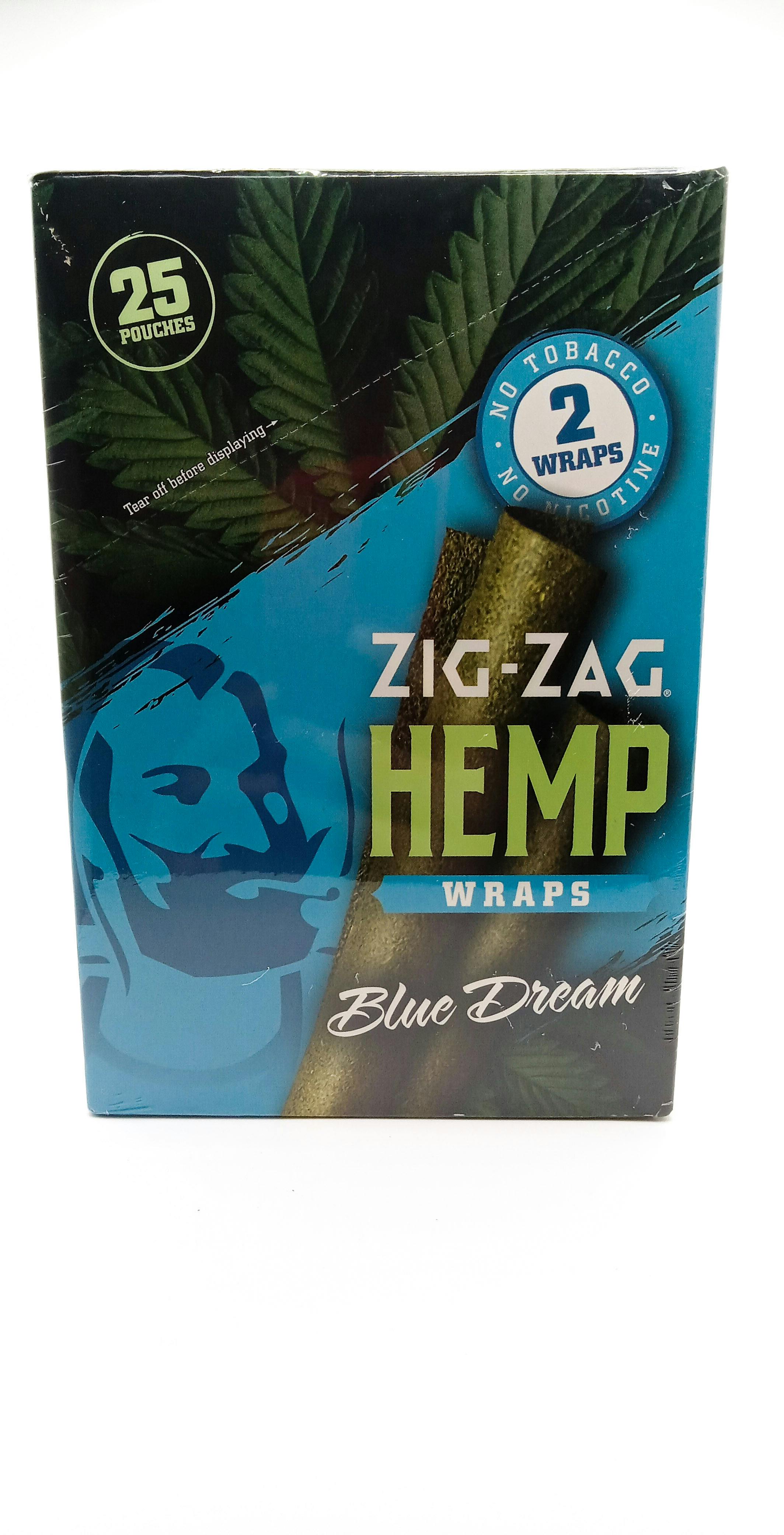 Zig Zag-Hemp Wrap-Blue Dream-2pk(LB)