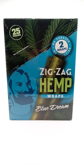 Zig Zag-Hemp Wrap-Blue Dream-2pk