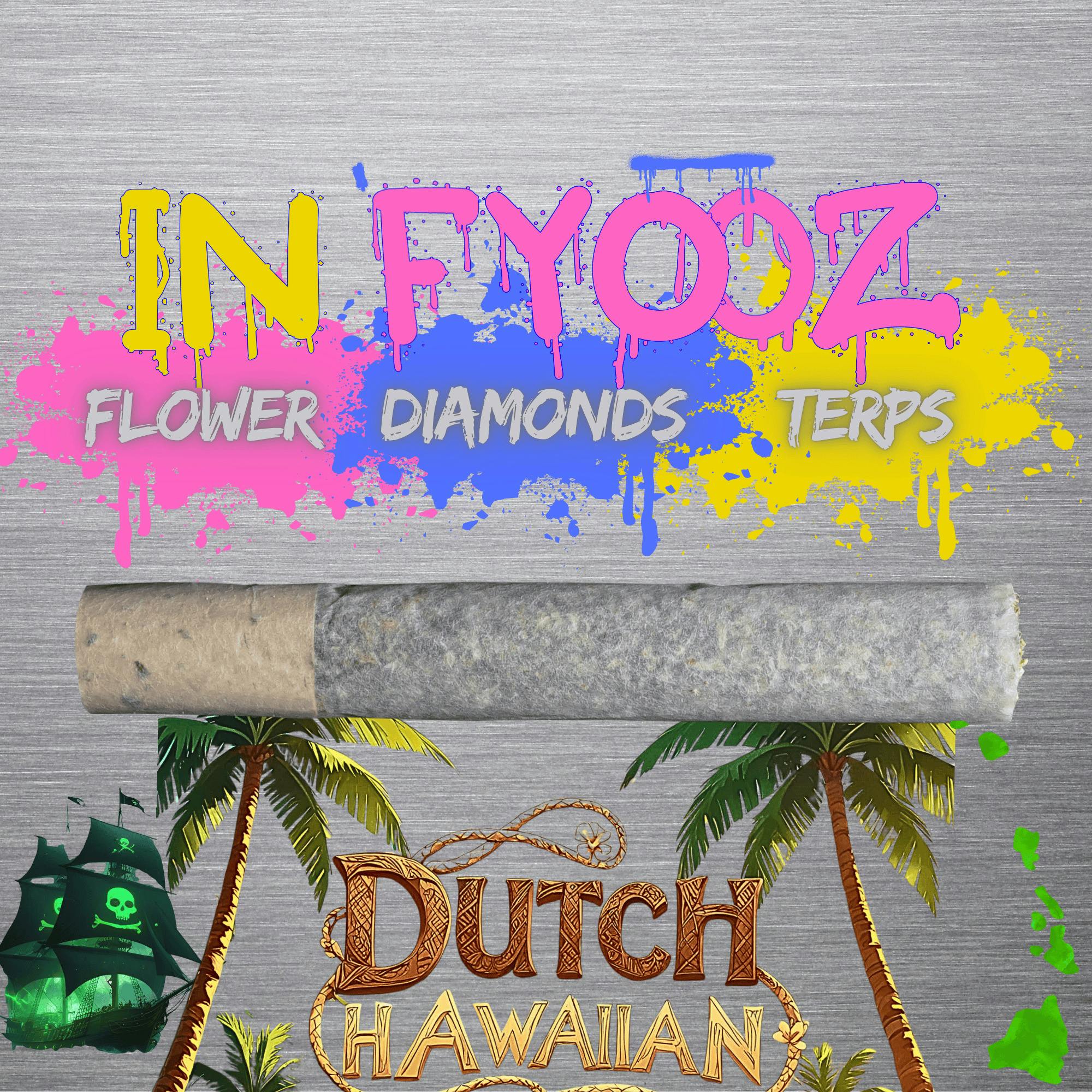 Dutch Hawaiian Infused Pre-Roll | 1g - In'Fyooz at Collective Premium Cannabis Littleton