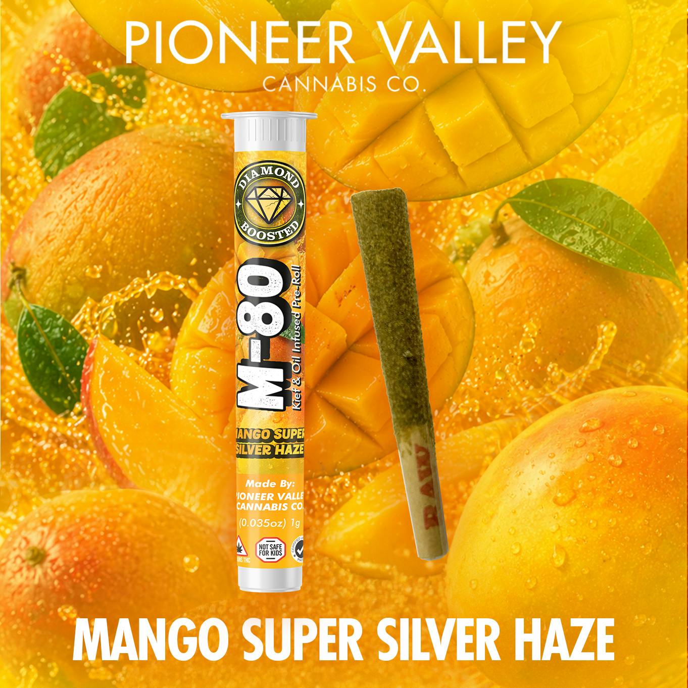Mango Super Silver Haze Infused Pre-Roll | 1g - M-80