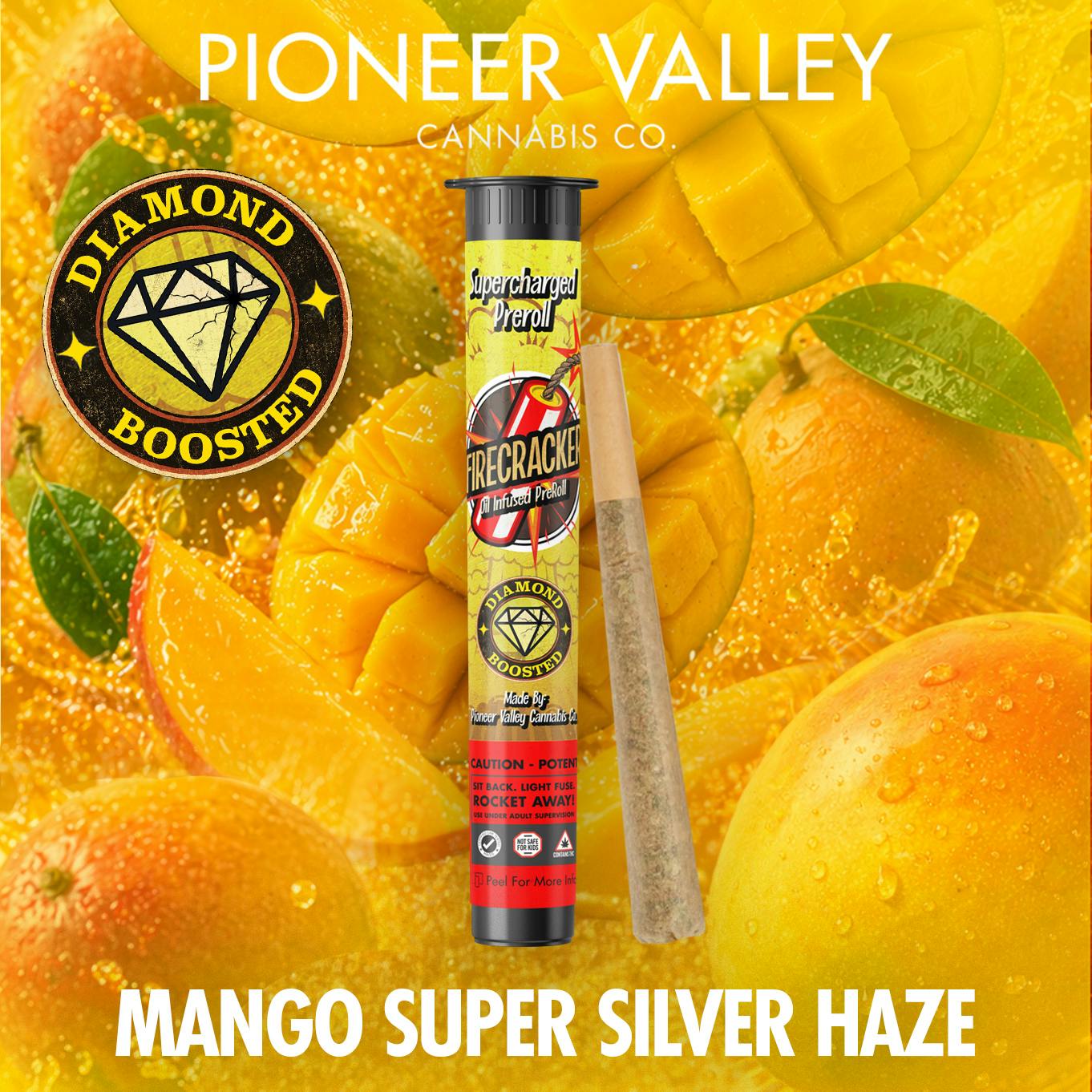 Mango Super Silver Haze Infused Pre-Roll | 1g - Firecracker
