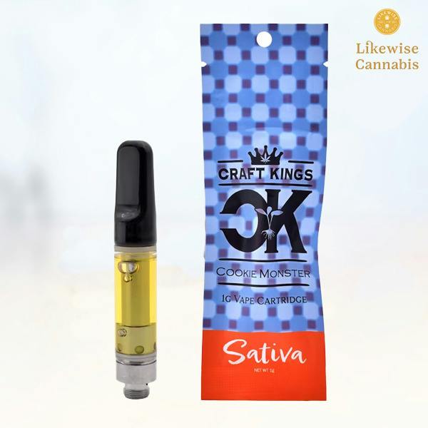 COOKIE MONSTER 1G DISTILLATE CARTRIDGE - CRAFT KINGS