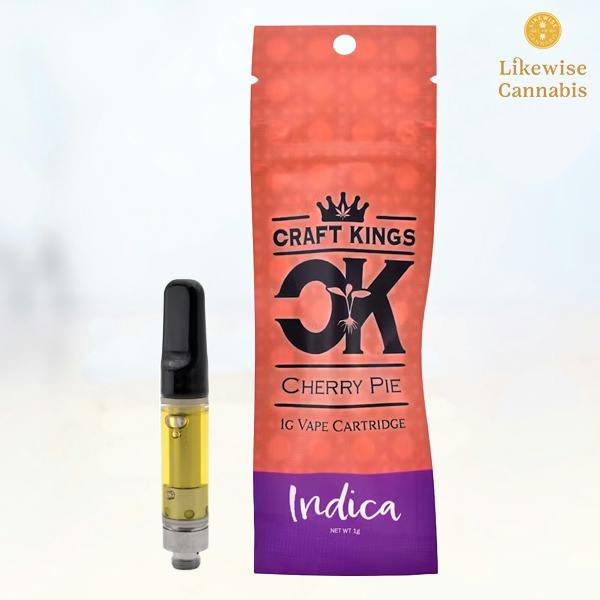 CHERRY PIE 1G DISTILLATE CARTRIDGE - CRAFT KINGS