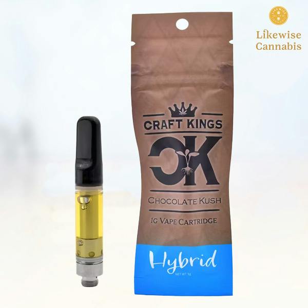 CHOCOLATE KUSH 1G DISTILLATE CARTRIDGE - CRAFT KINGS