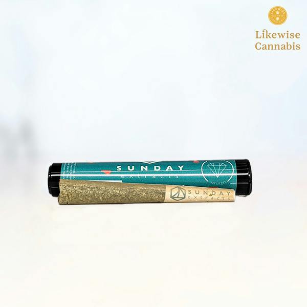 BOMB POP 0.75G DIAMOND INFUSED PRE-ROLL - SUNDAY EXTRACTS