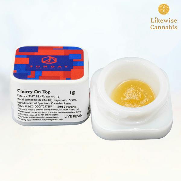 CHERRY ON TOP 1G LIVE RESIN