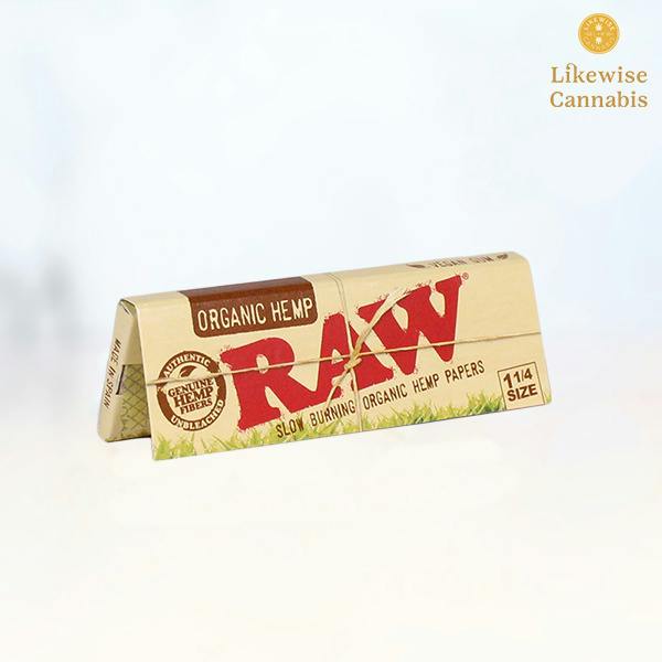 1 1/4“ ORGANIC PAPERS - RAW