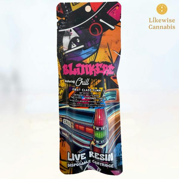 SHARKFIRE 2G LIVE RESIN BLINKER DISPOSABLE - CHILL