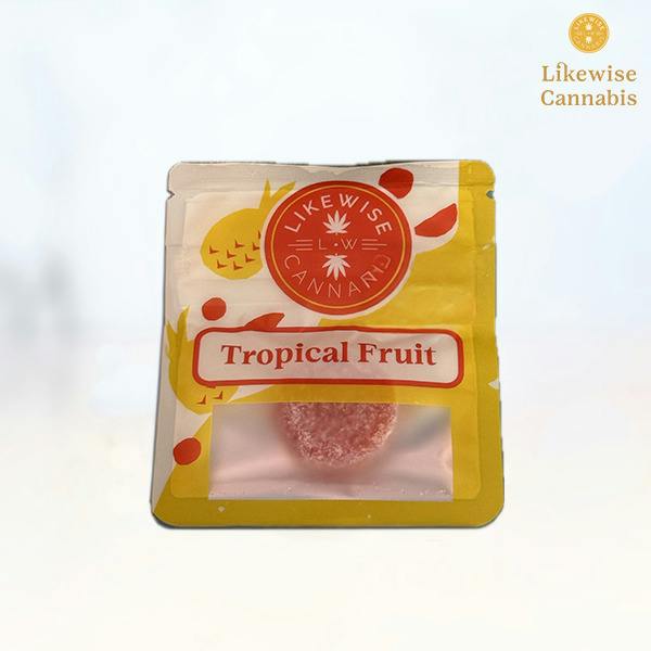 SINGLE 25MG TROPICAL FRUIT GUMMY - LIKEWISE