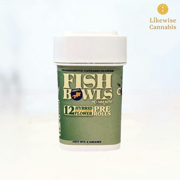 12-PACK 6G CAKE CRASHER FISH BOWL PREROLLS - LIKEWISE