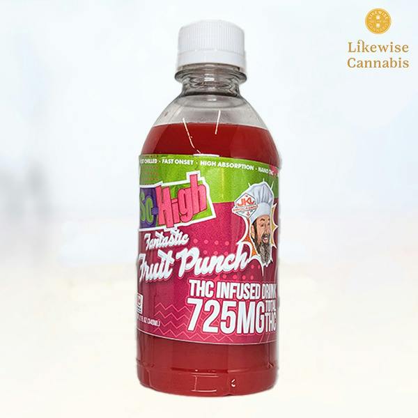 FRUIT PUNCH 725MG INFUSED BEVERAGE - SO-HIGH
