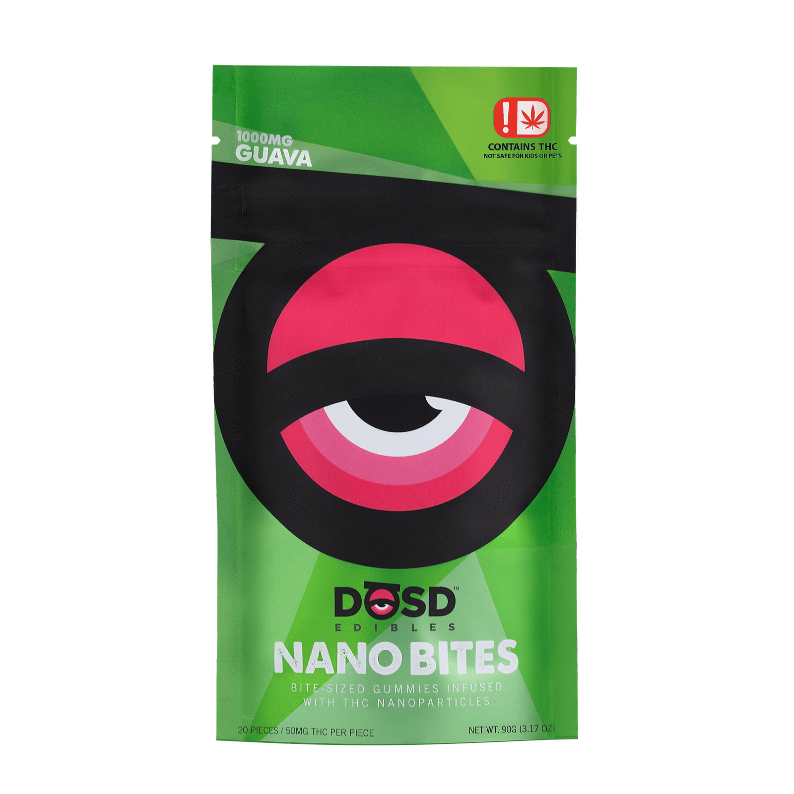 DOSD - Watermelon Sativa - 1000mg - 20pc Gummies