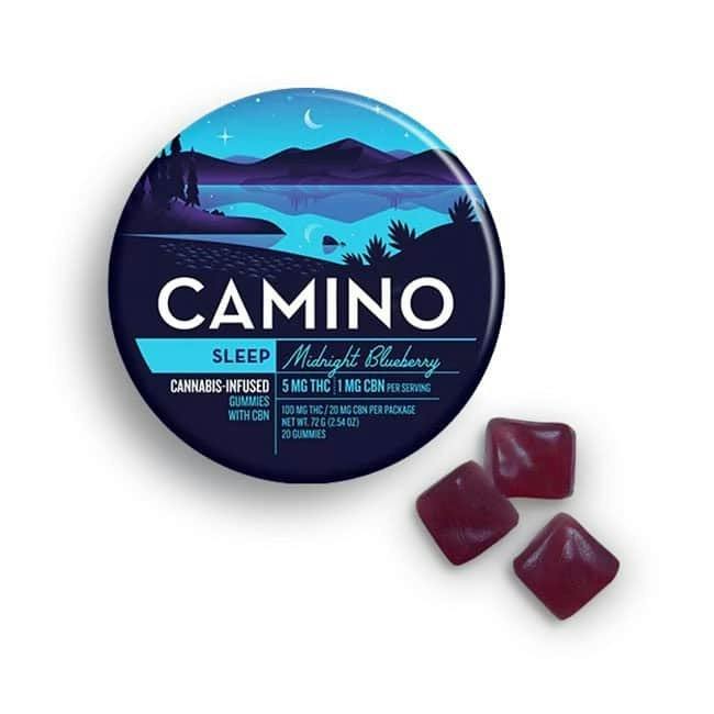 Camino - Sleep High Dose - Midnight Blueberry - 1000mg 40pc