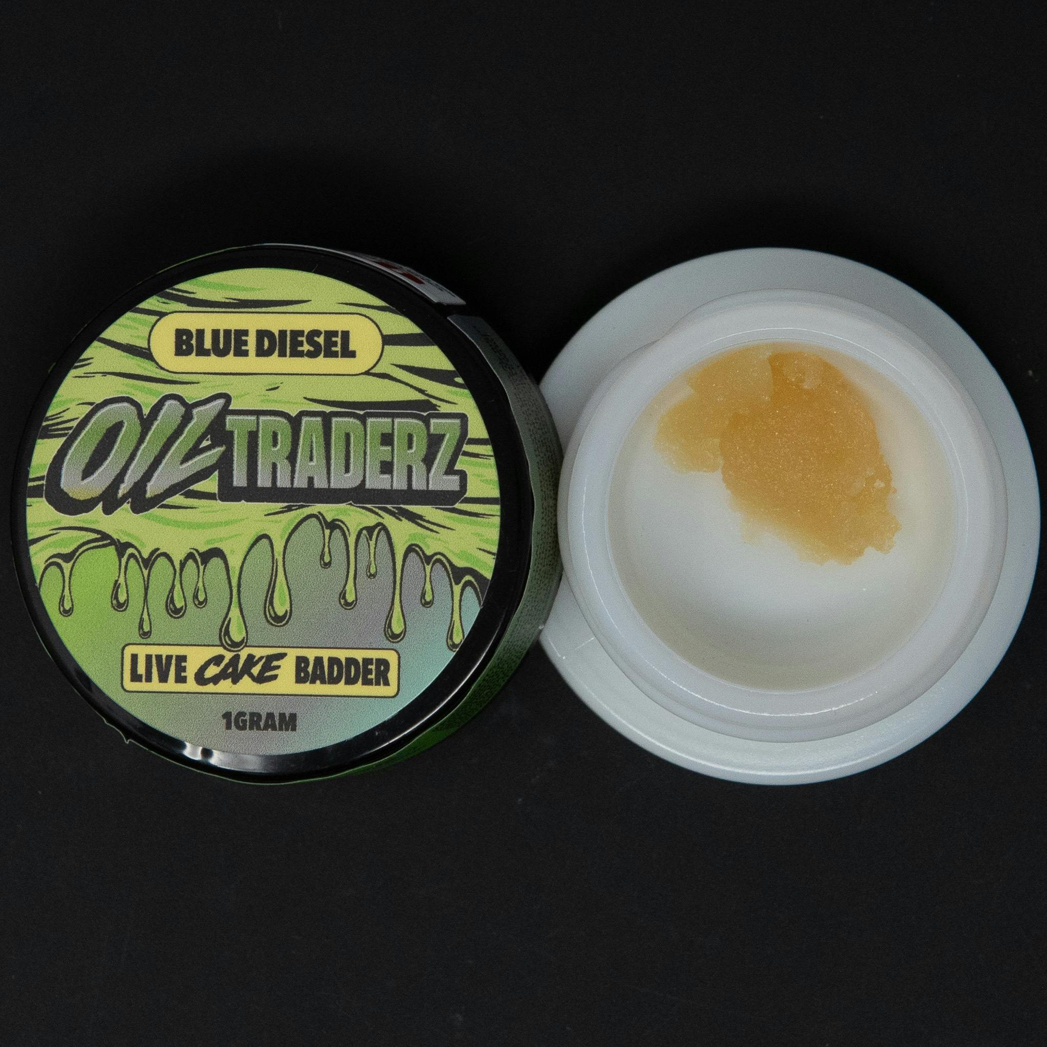 Oil Traderz - Cake Badder [Live] - Sativa - Blue Diesel - 1g