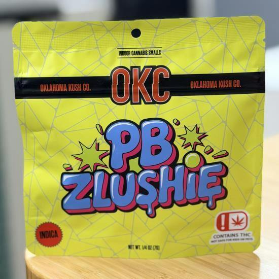Oklahoma Kush Co. - Indoor Pre Package Flower - [3.5g] - Indica - PB Zlushie