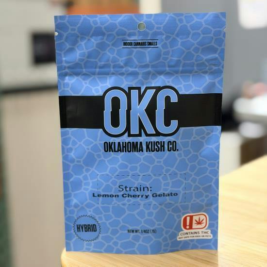 Oklahoma Kush Pre Packaged Lemon Cherry Gelato