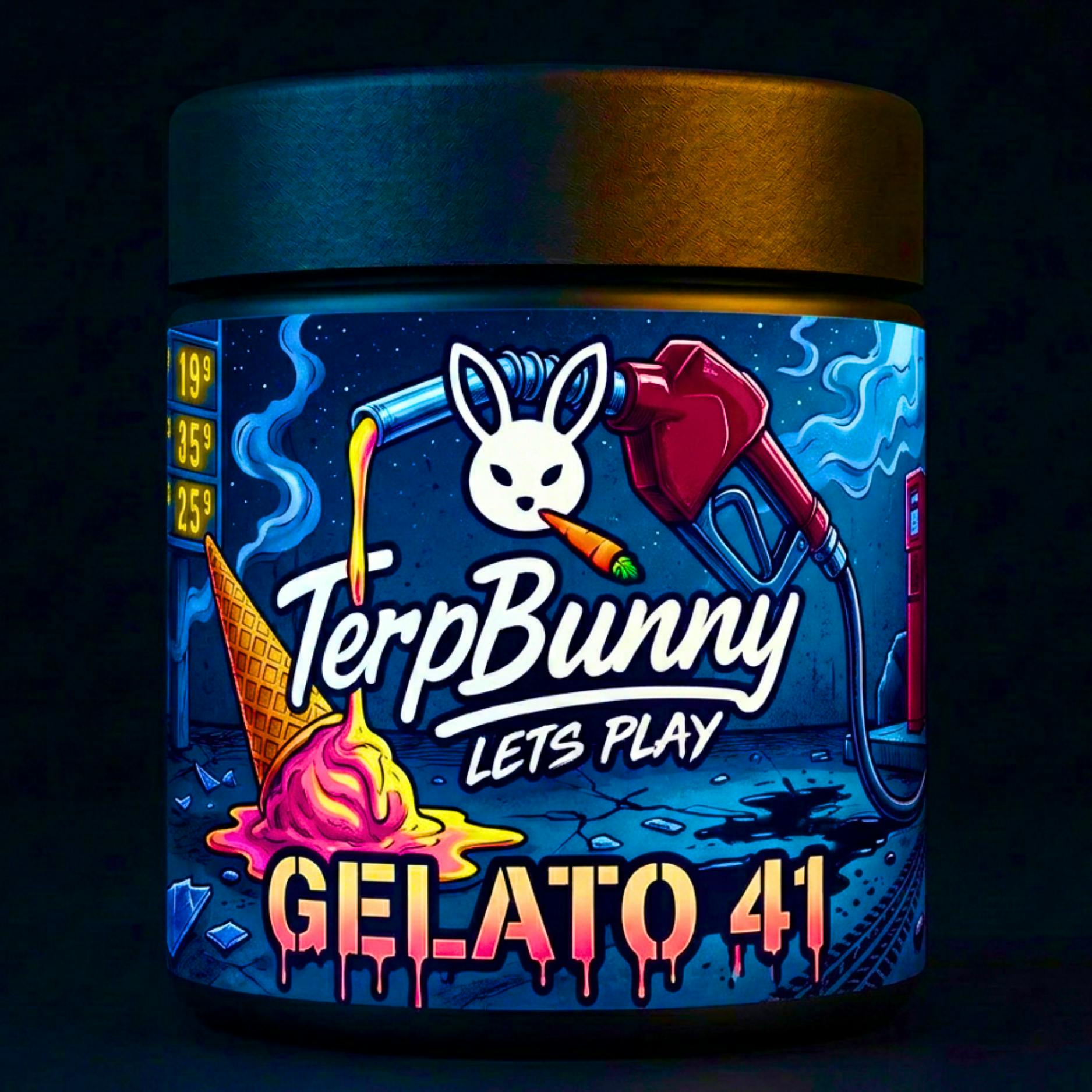 Terp Bunny - Indoor Pre-Packaged Flower - Gelato 41 - 3.5g