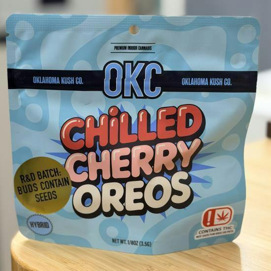 Oklahoma Kush Co. - Indoor Flower - 3.5g - Hybrid - Chilled Cherry Oreos - 3.5g