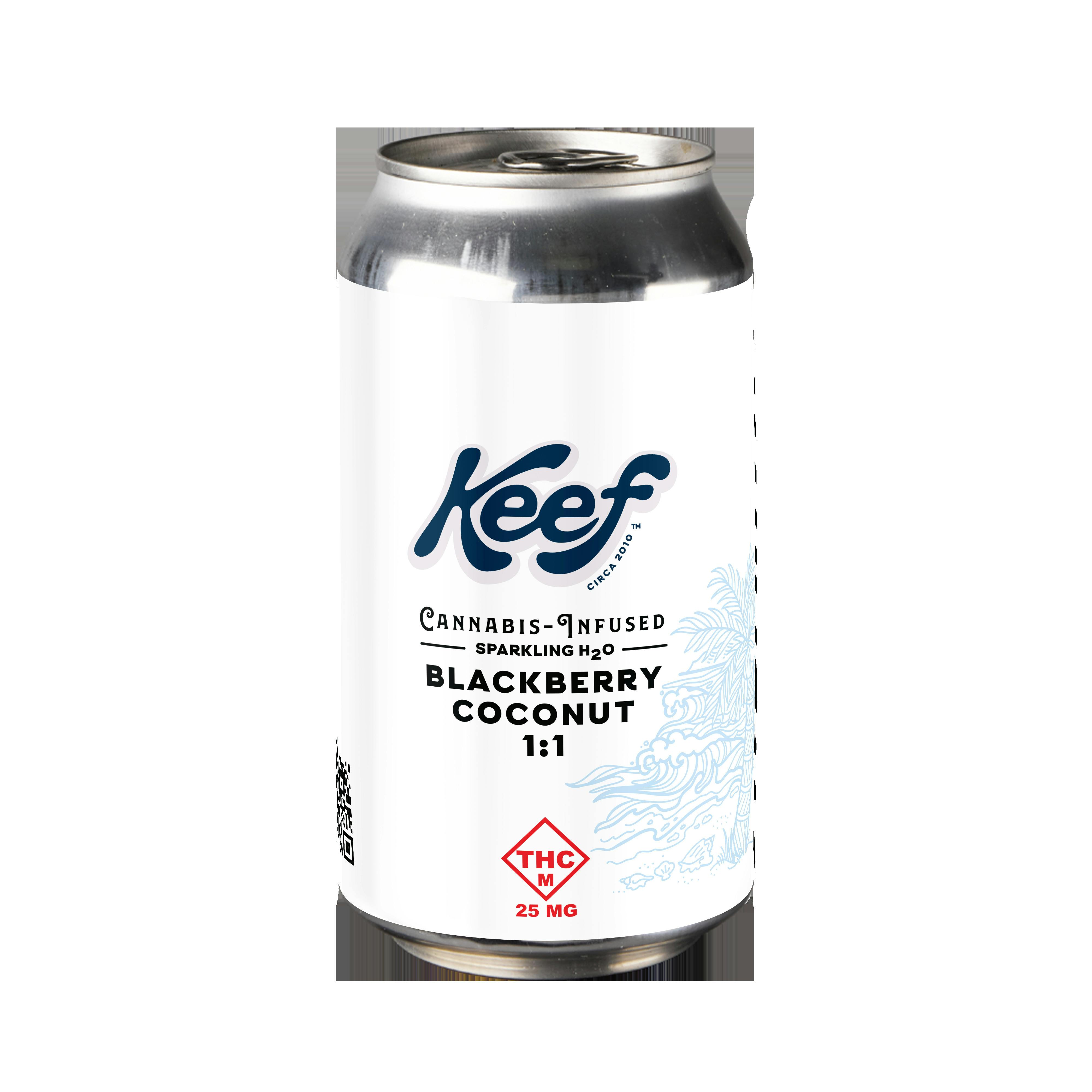 Keef - Blackberry Coconut Sparkling Water 1:1