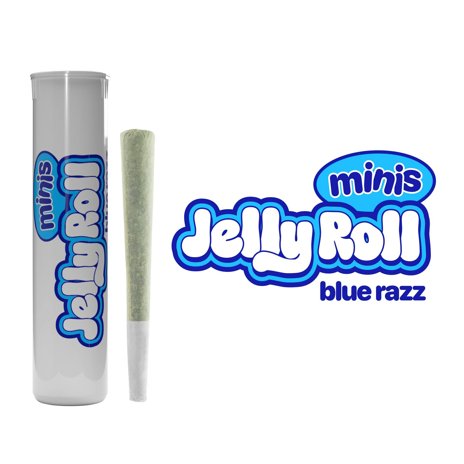 Jelly Roll - Blue Razz - Infused Mini Pre-Roll at Blue Sage Cannabis Deli - Belton