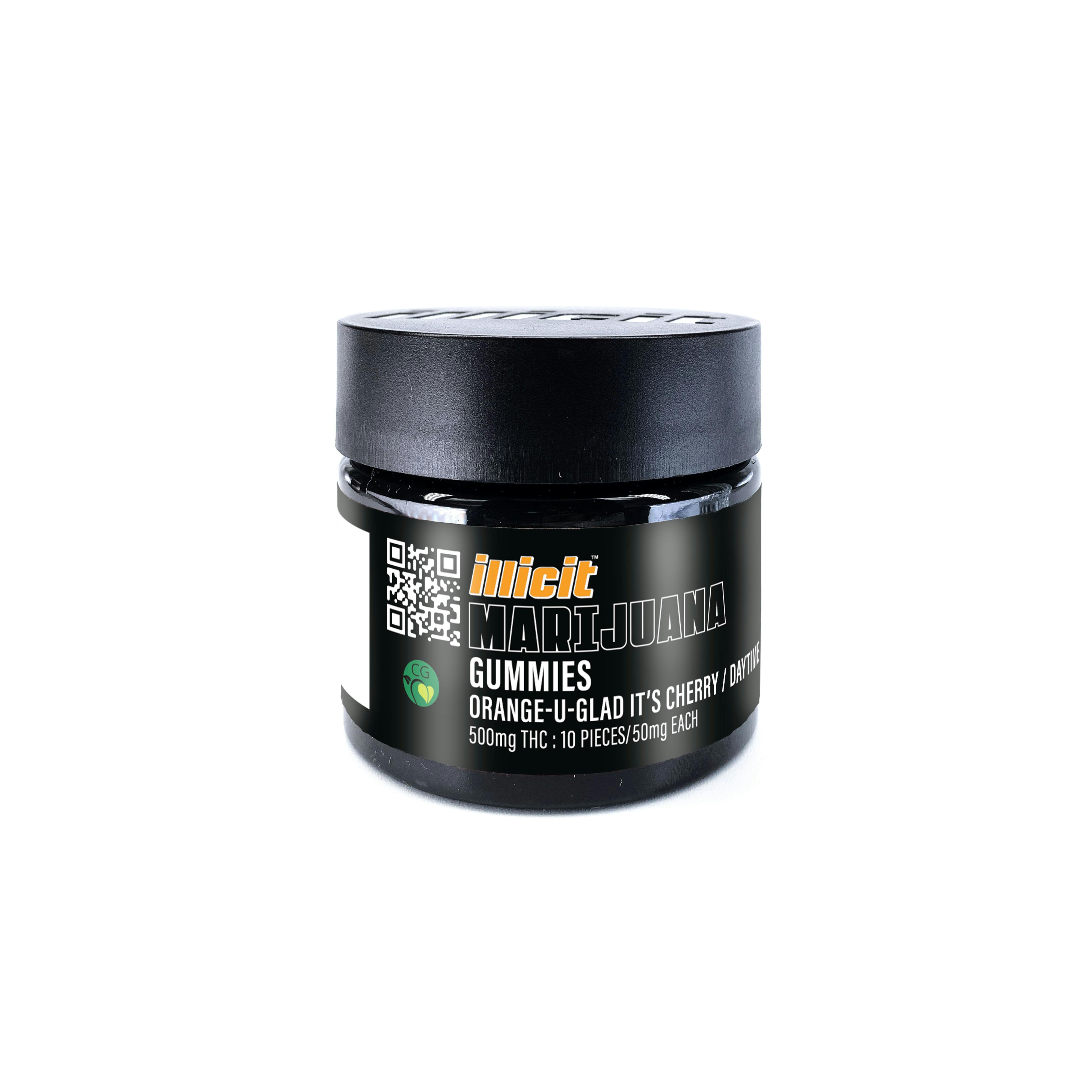 Illicit - Orange-U-Glad It's Cherry - Gummies - 500mg (10pk)