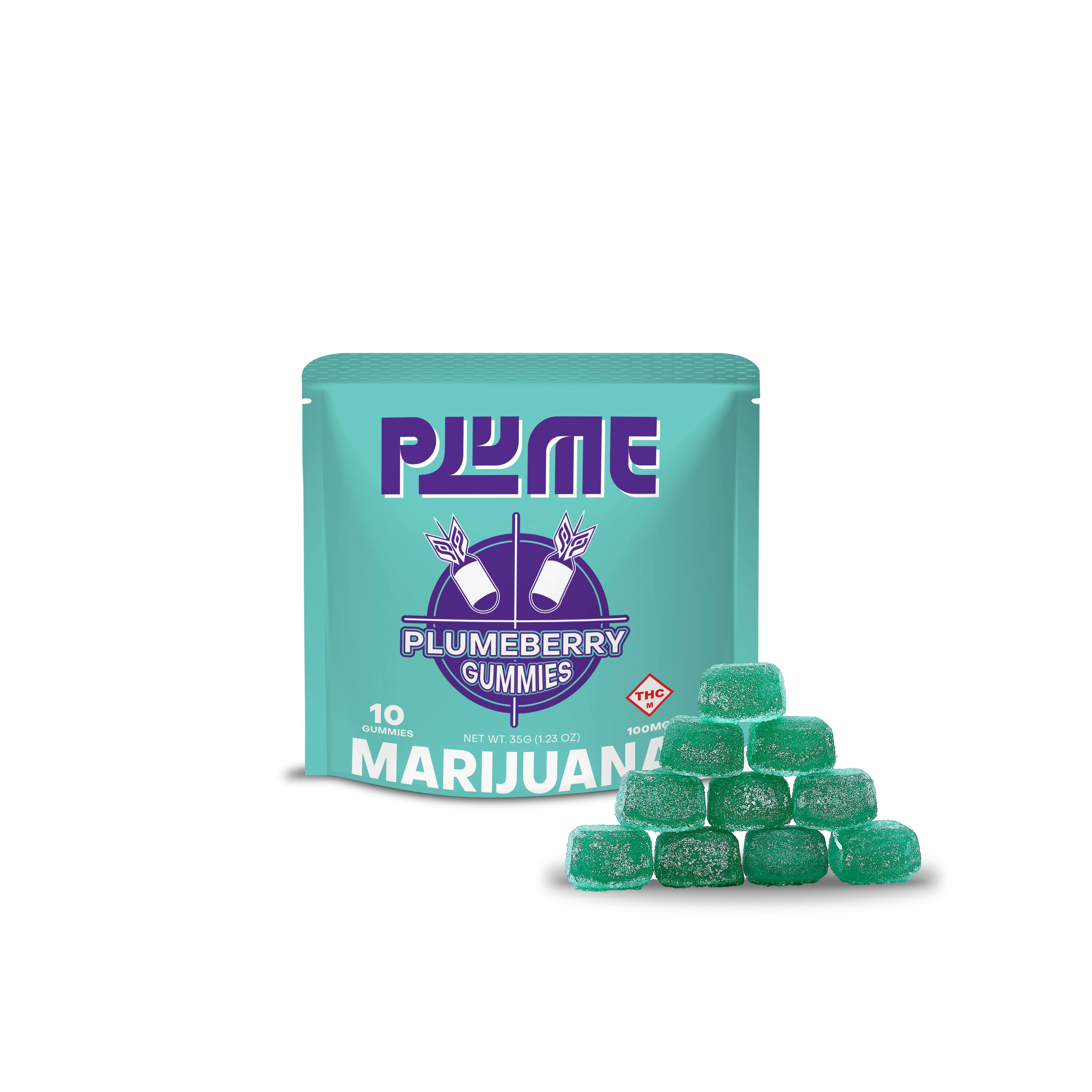 Plume - Plumeberry - Gummies - 100mg (10pk)